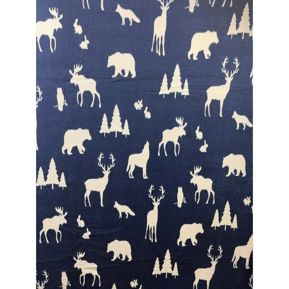 Cannon, Twin, Blanket, Fleece, Woodland Animals, Forest Creatures